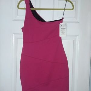 Zara one shoulder dress